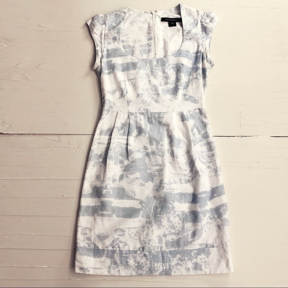 French Connection Acid Wash Sheath Dress